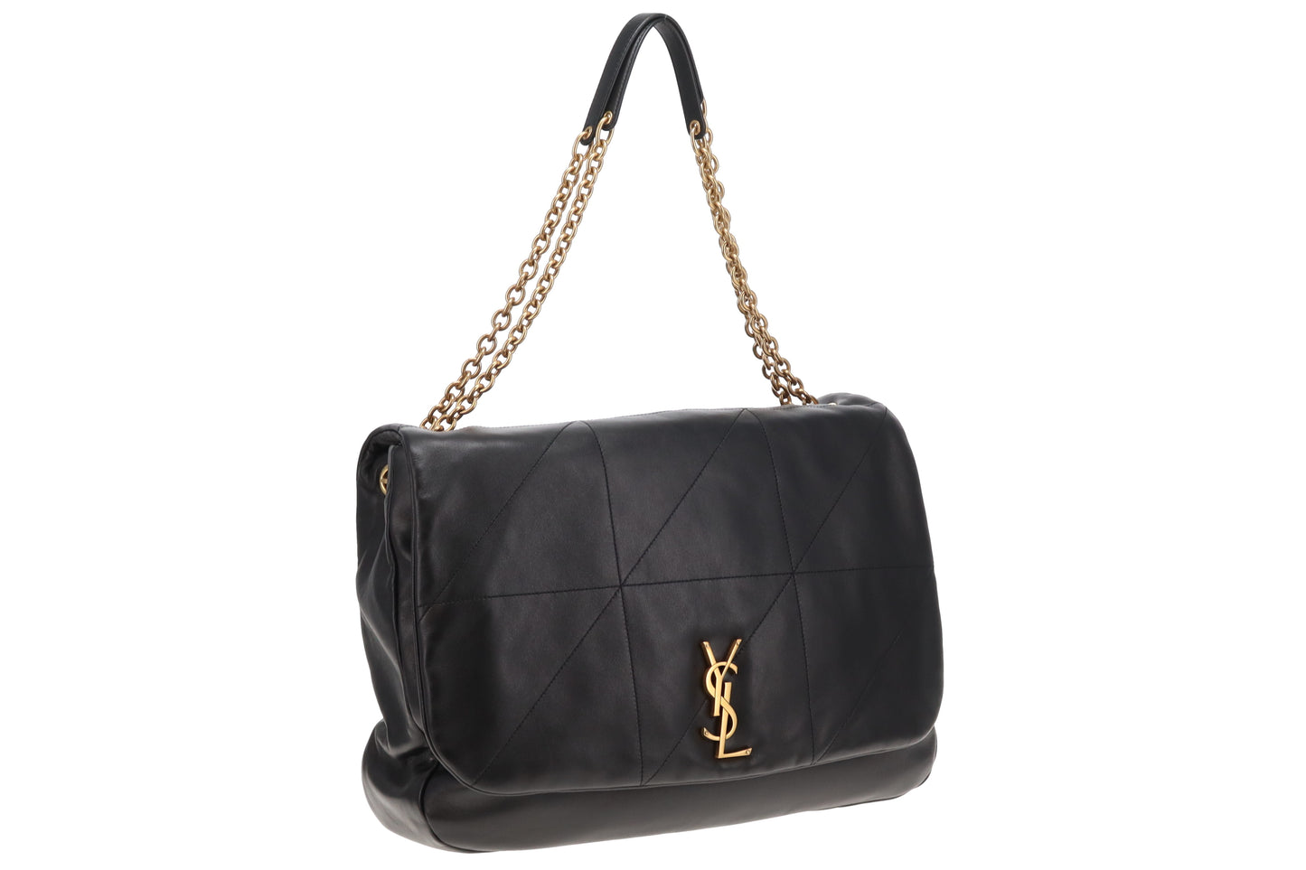 Saint Laurent Jamie 4.3 Large Black Lambskin GHW '23