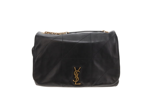 Saint Laurent Jamie 4.3 Large Black Lambskin GHW '23