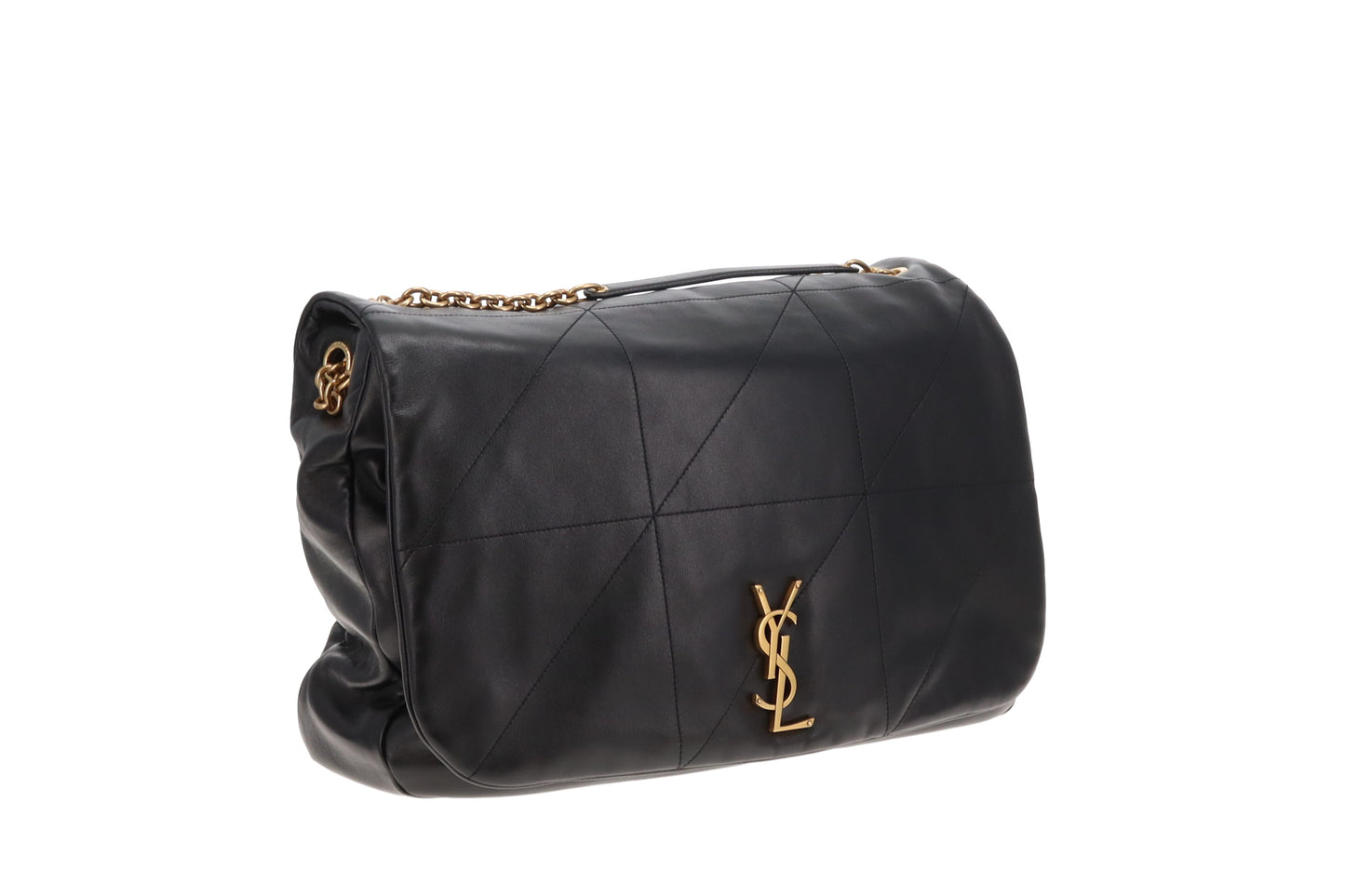 Saint Laurent Jamie 4.3 Large Black Lambskin GHW '23