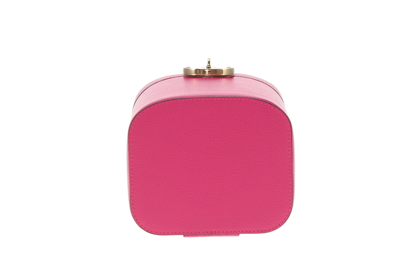 Mulberry Pink Small Classic Grain Vanity Case with Strap
