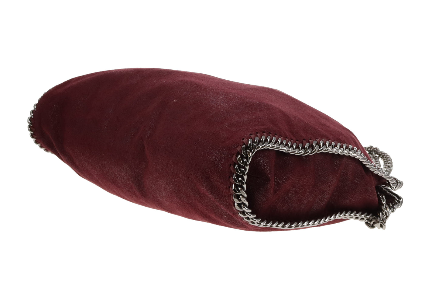 Stella McCartney 3 Chain Falabala Tote Maroon Shaggy Deer SHW