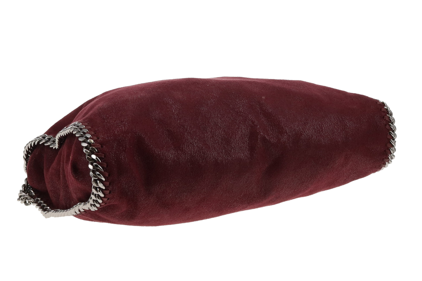 Stella McCartney 3 Chain Falabala Tote Maroon Shaggy Deer SHW