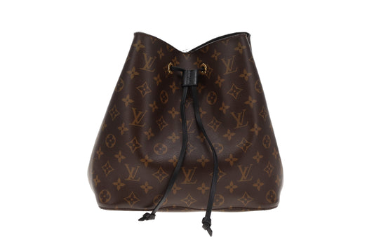Louis Vuitton NeoNoe Monogram and Black Leather (NFID)