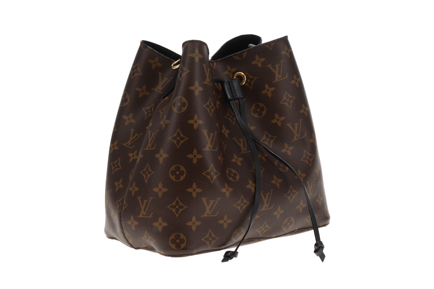 Louis Vuitton NeoNoe Monogram and Black Leather (NFID)