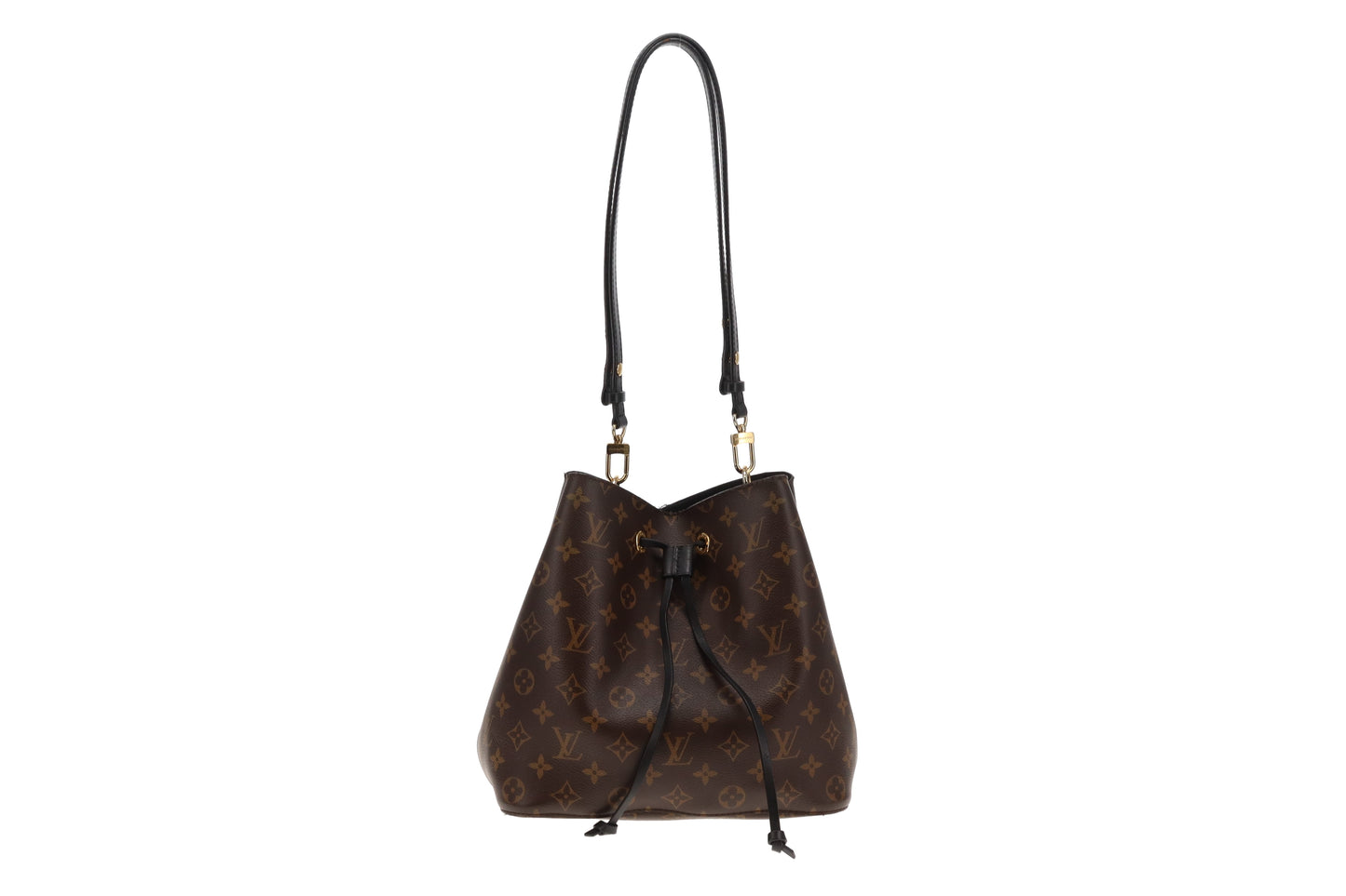 Louis Vuitton NeoNoe Monogram and Black Leather (NFID)