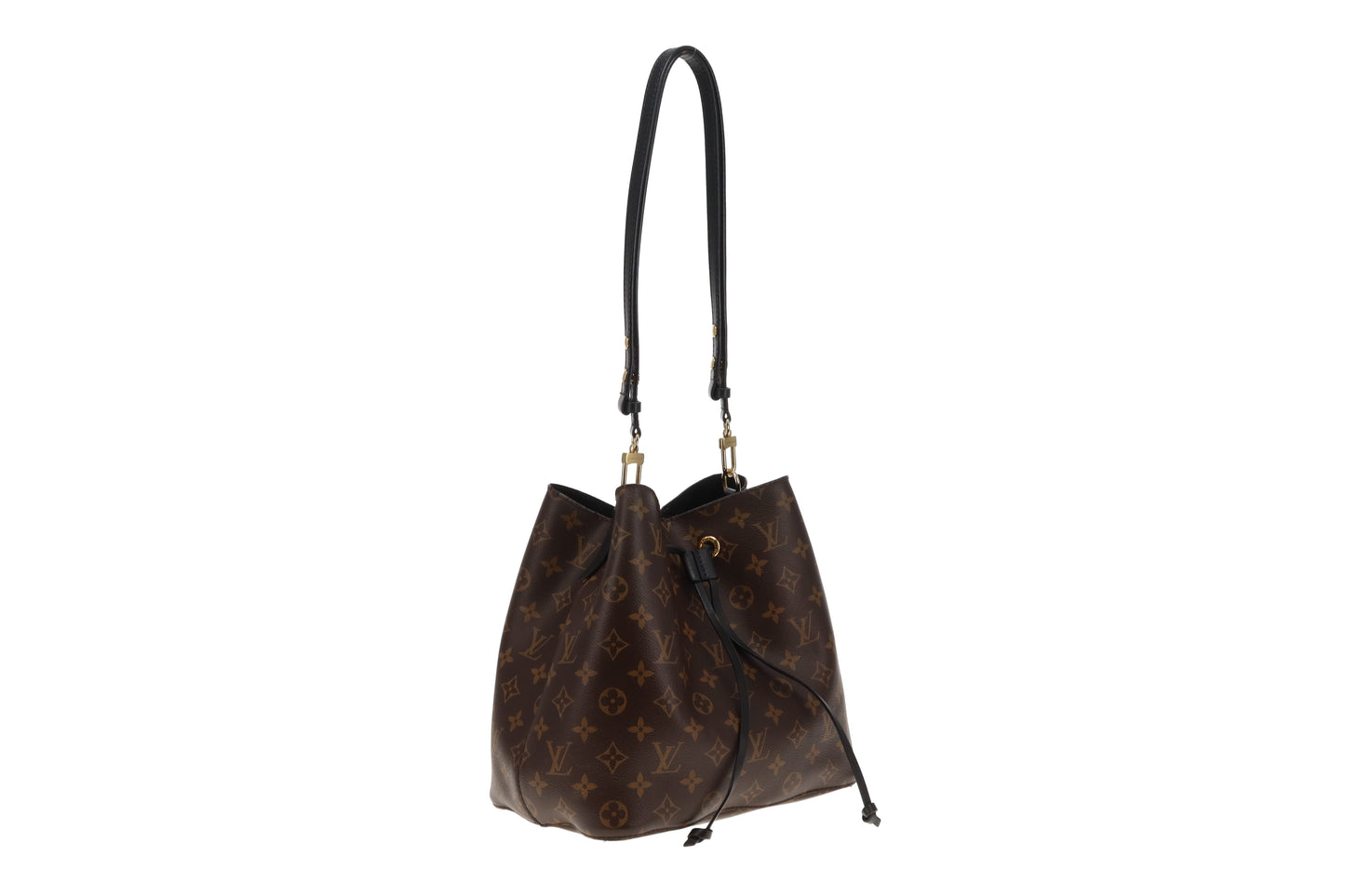 Louis Vuitton NeoNoe Monogram and Black Leather (NFID)