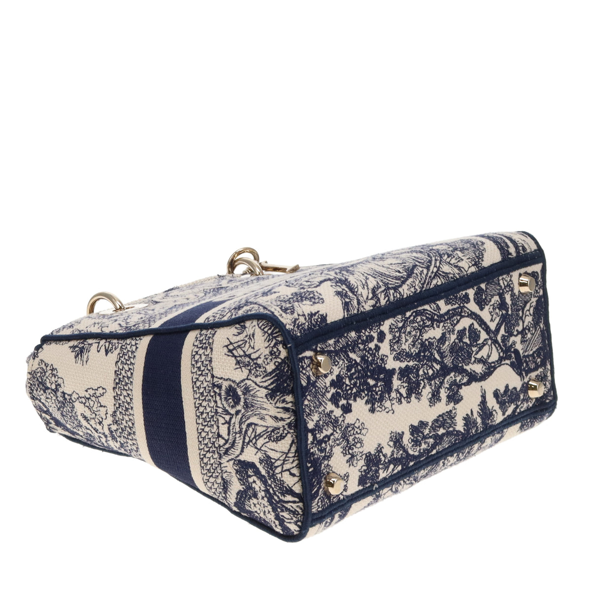 Dior Lady D-Lite Medium Toile de Jouy Reverse Embroidery 2021