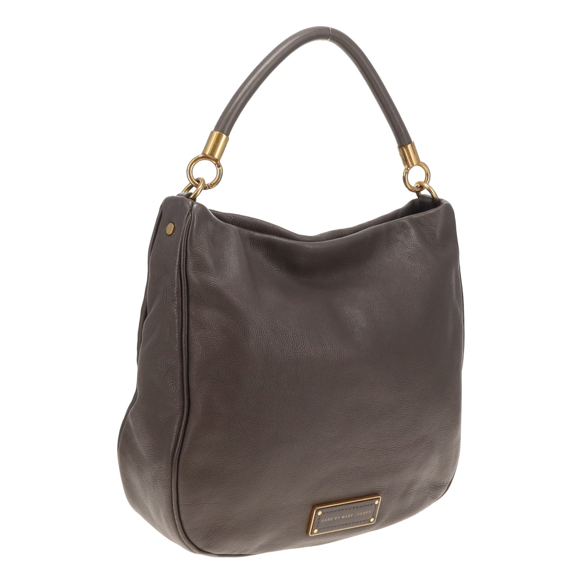 Marc Jacobs Q Hillier Hobo Grey Leather