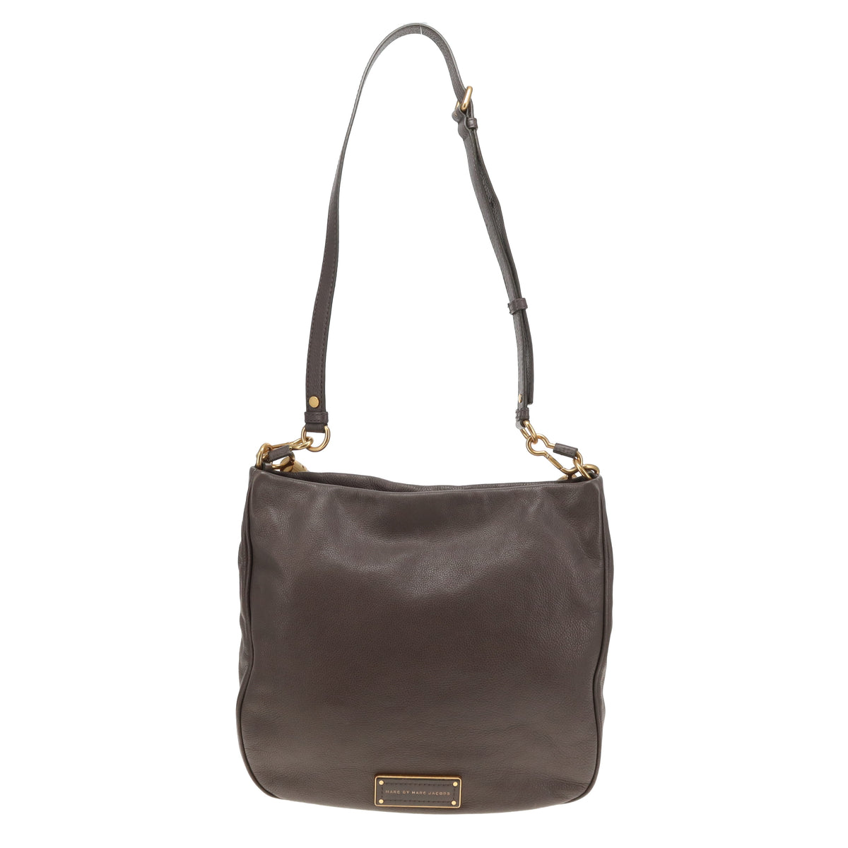Marc Jacobs Q Hillier Hobo Grey Leather