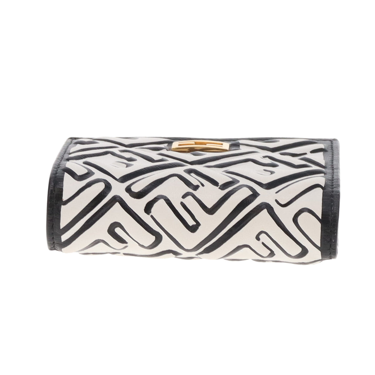 Fendi Baguette Card Case Graphic FF Logo