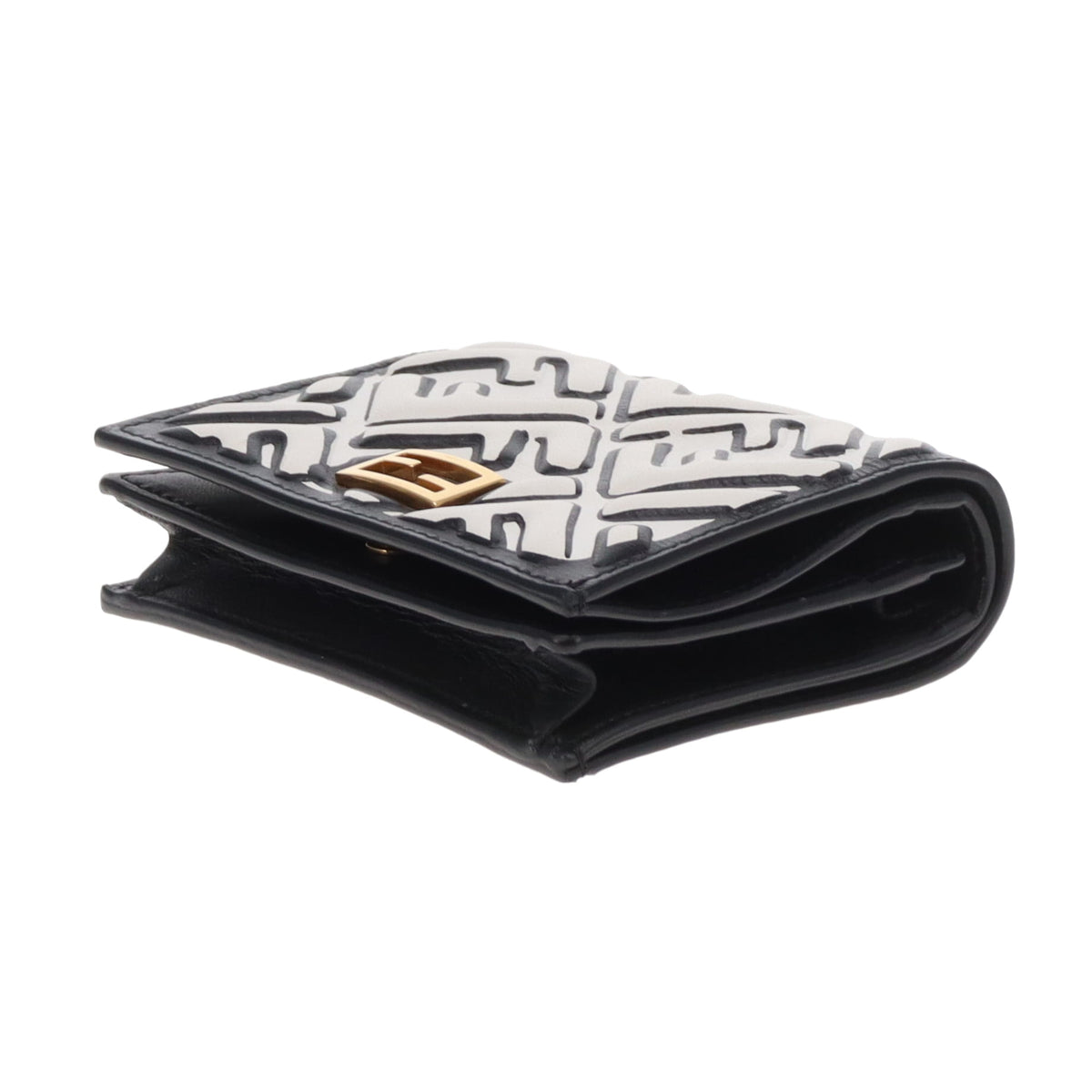 Fendi Baguette Card Case Graphic FF Logo