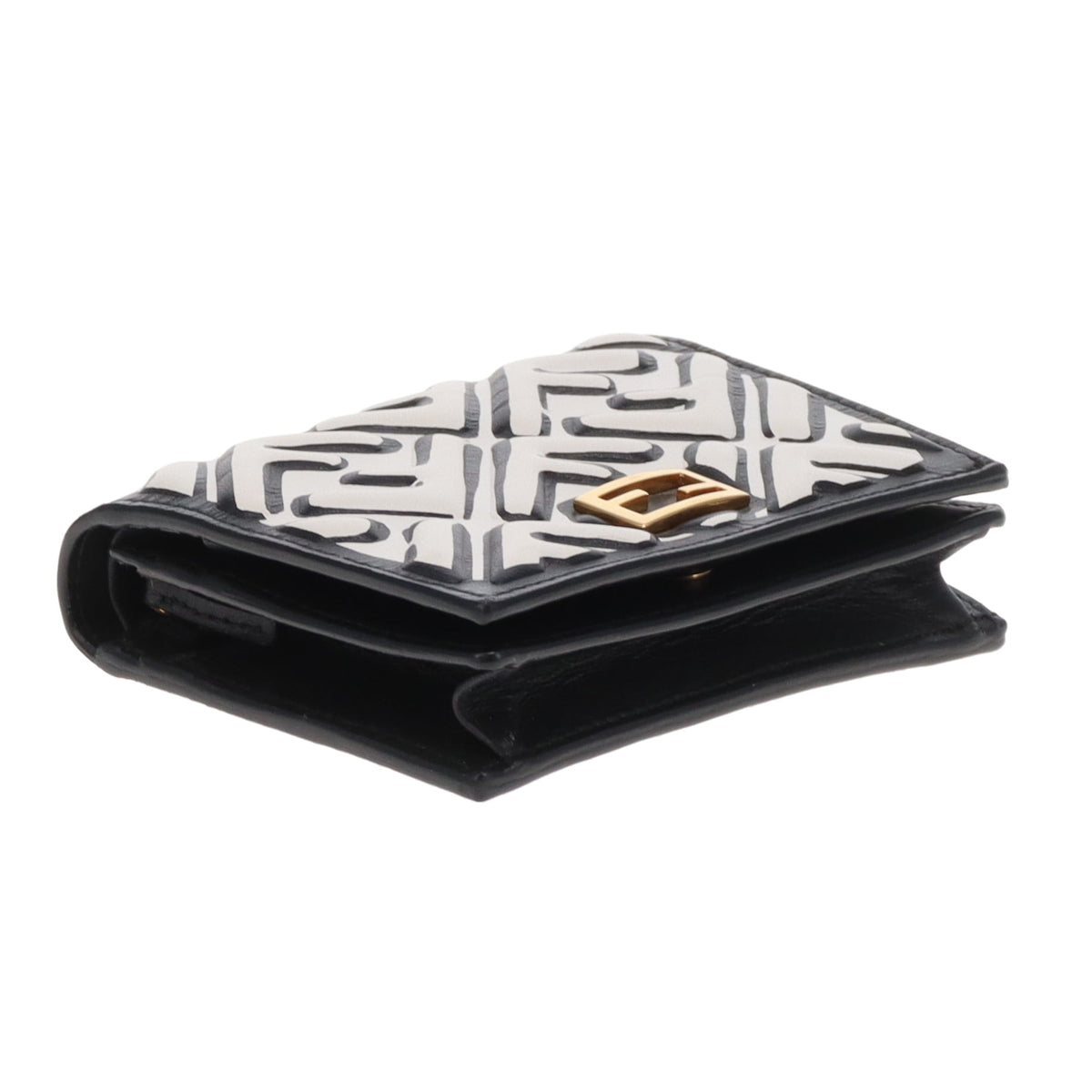 Fendi Baguette Card Case Graphic FF Logo