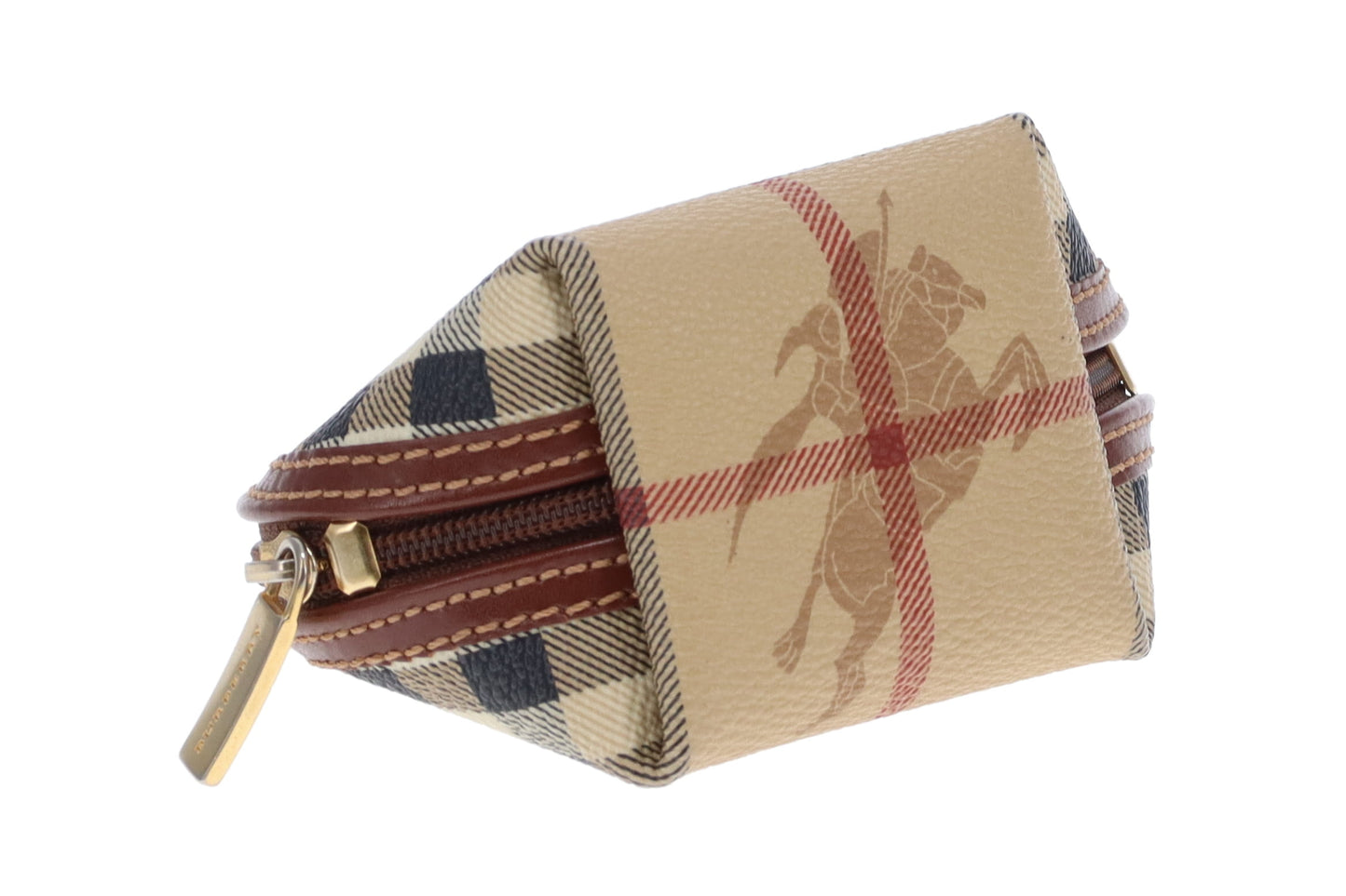 Burberry Horseferry Check Small Zipped Coin Pouch