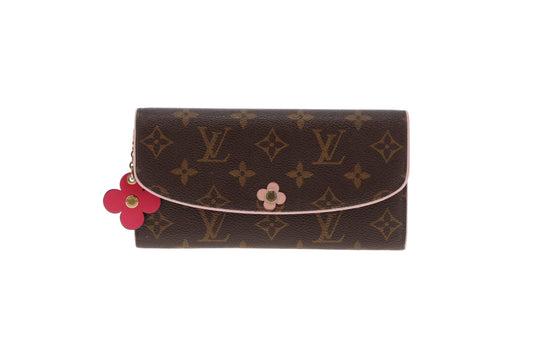 Louis Vuitton Emilie Wallet Bloom Flower Monogram CA4167 - 2017