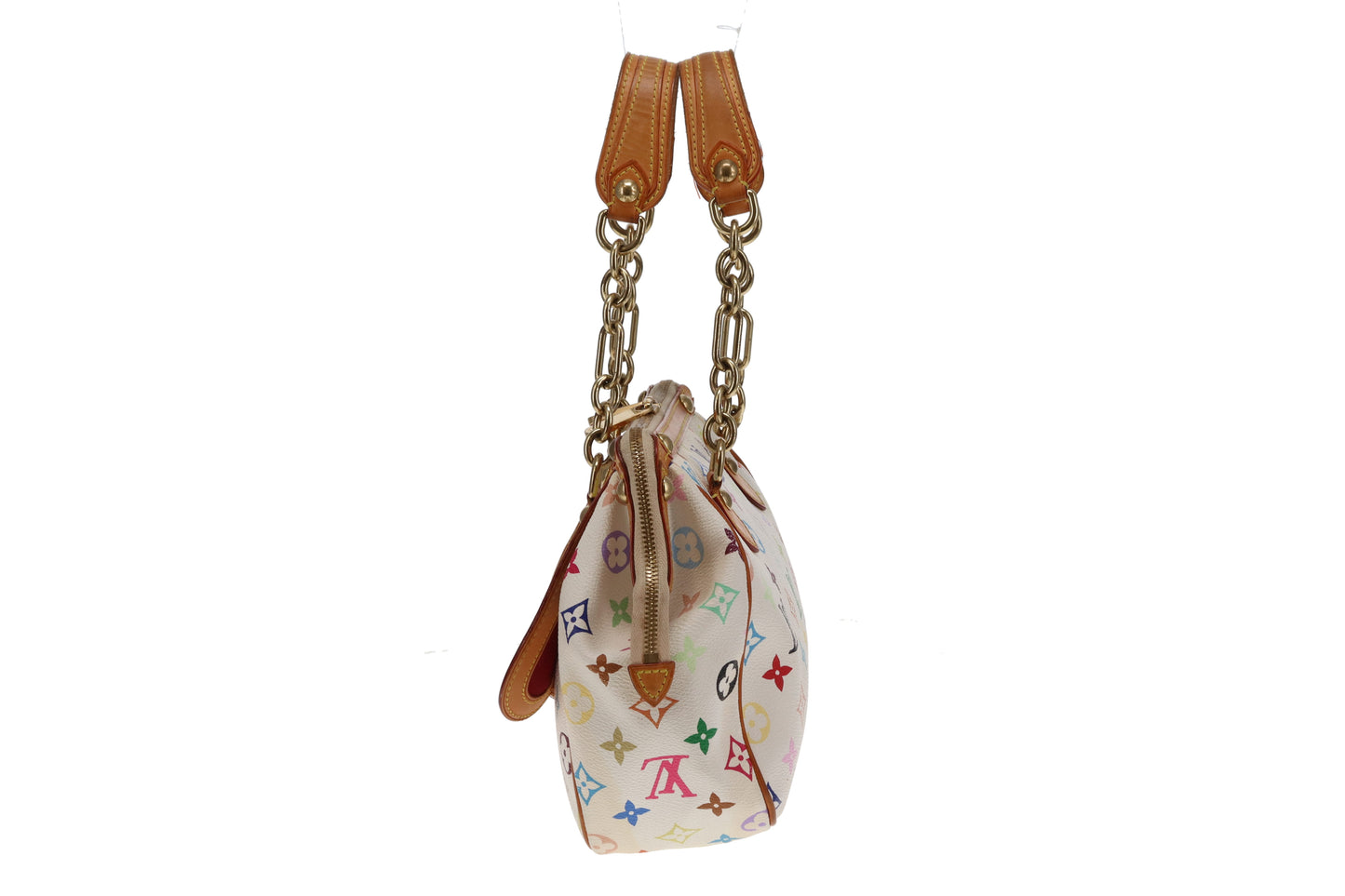 Louis Vuitton Gracie MM White Multicolour Vintage LM1014