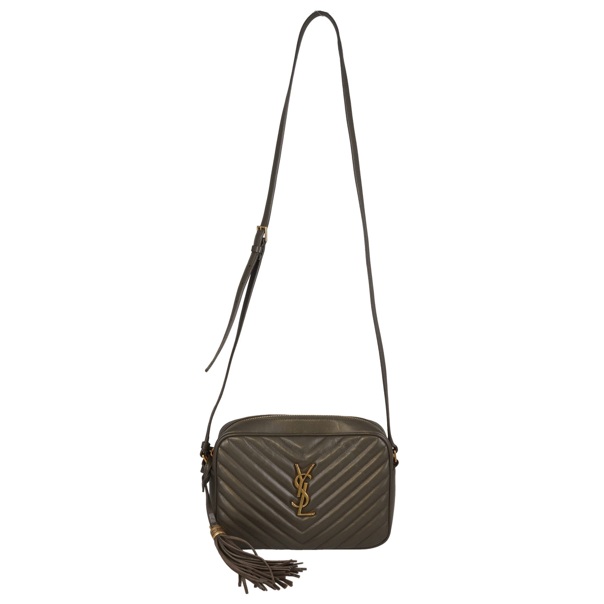 Saint Laurent Lou Camera Bag Pebble