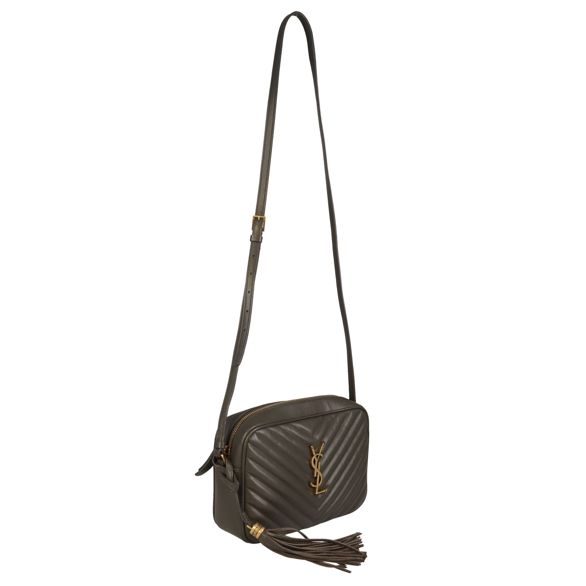 Saint Laurent Lou Camera Bag Pebble