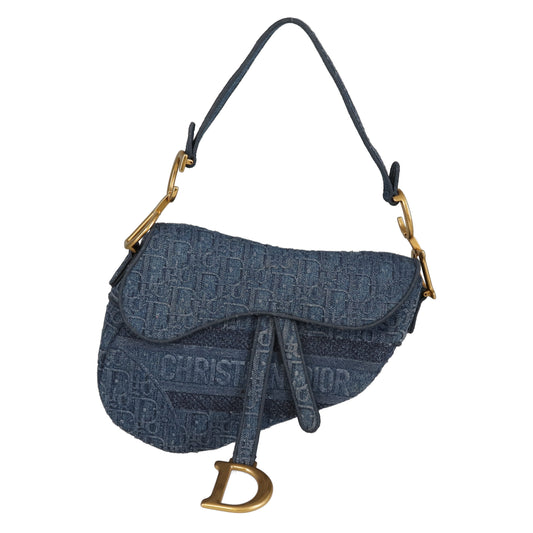 Dior Saddle Denim Oblique 2019