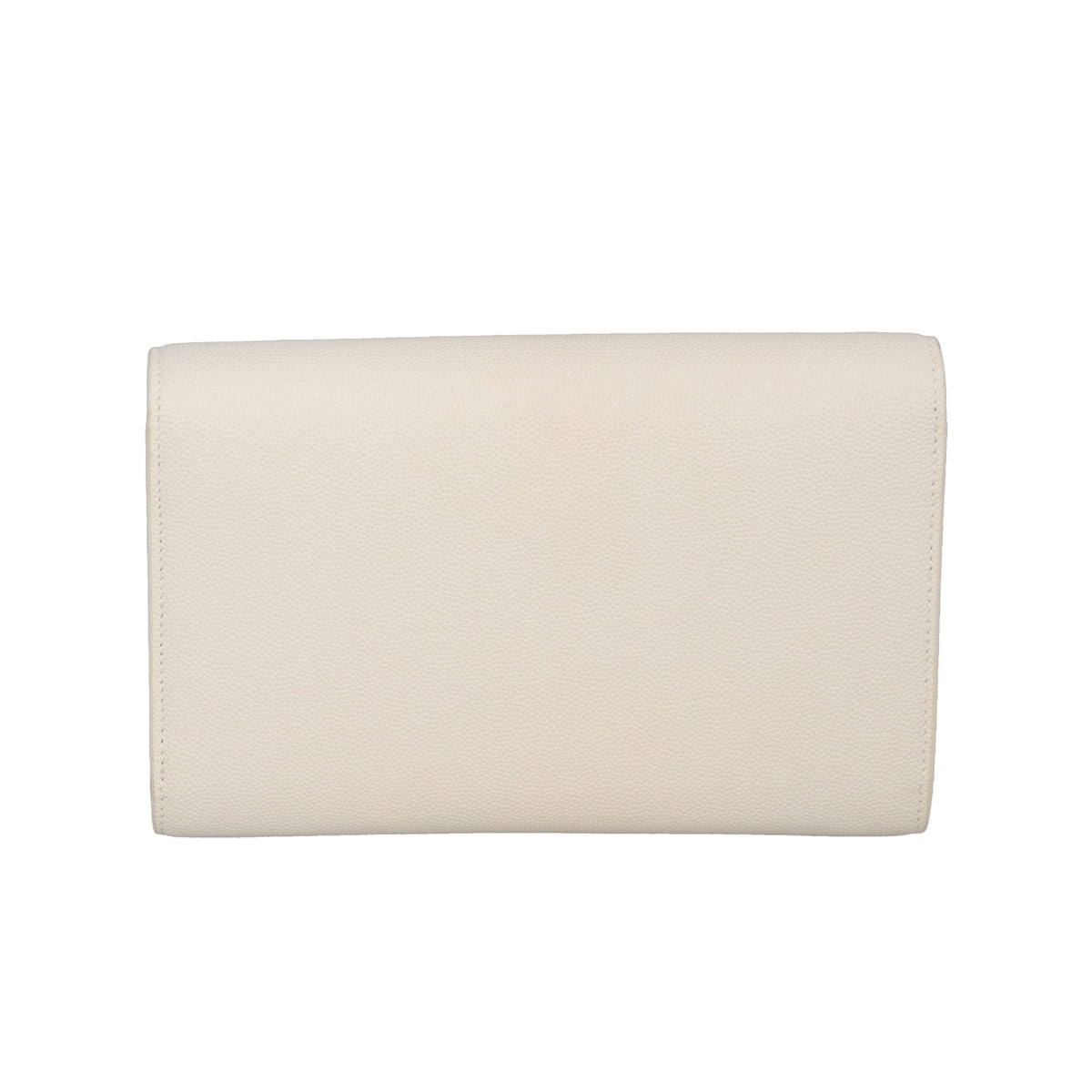 Saint Laurent Uptown Chain Wallet with Cardholder Blanc Vintage GHW 2021