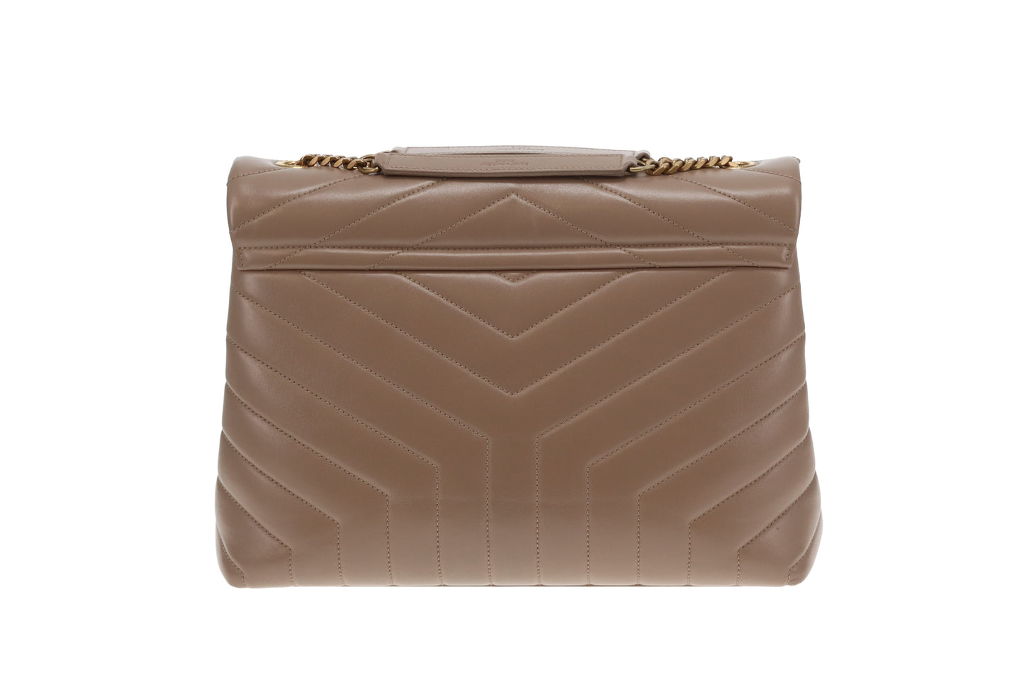 Saint Laurent LouLou Medium Dark Beige GHW 2019