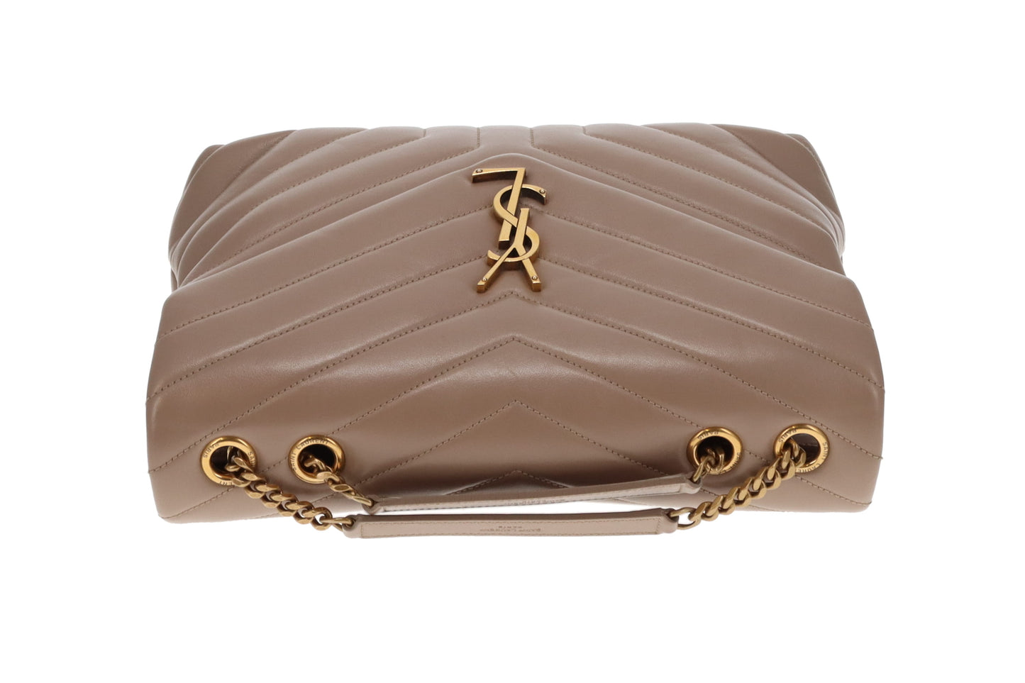 Saint Laurent LouLou Medium Dark Beige GHW 2019