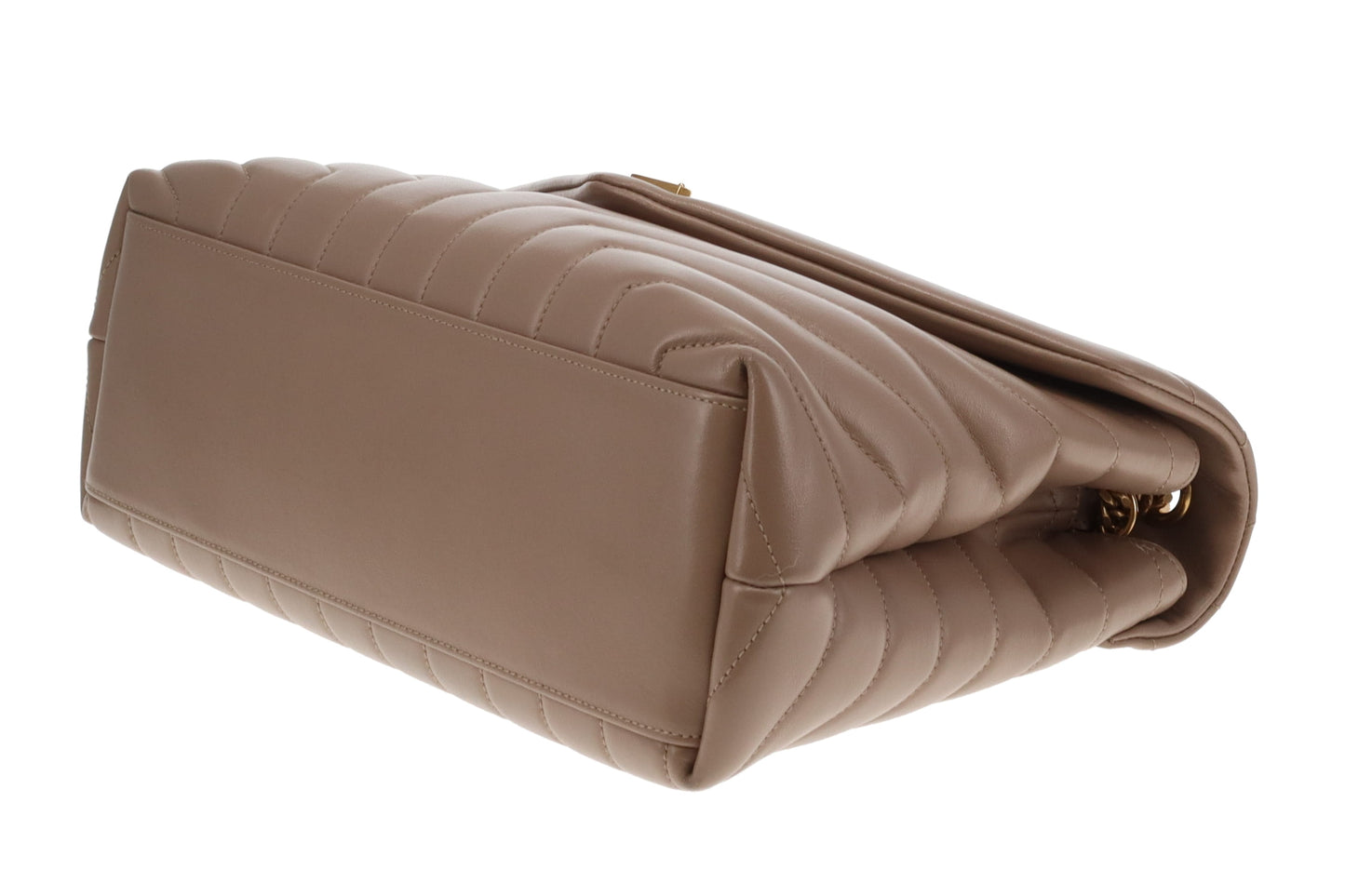 Saint Laurent LouLou Medium Dark Beige GHW 2019