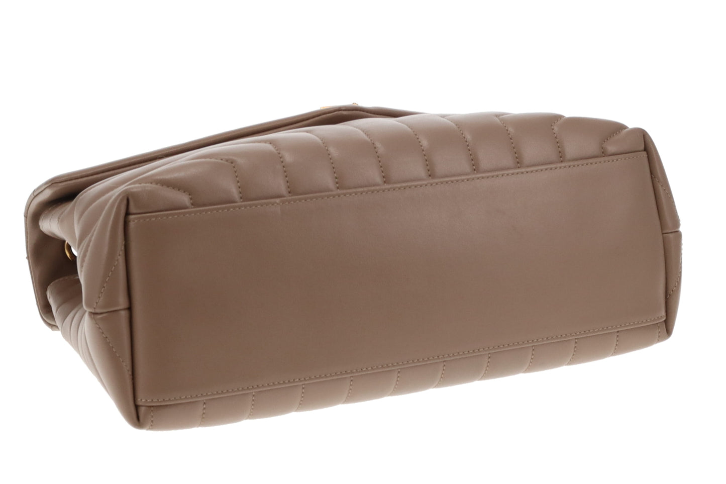 Saint Laurent LouLou Medium Dark Beige GHW 2019