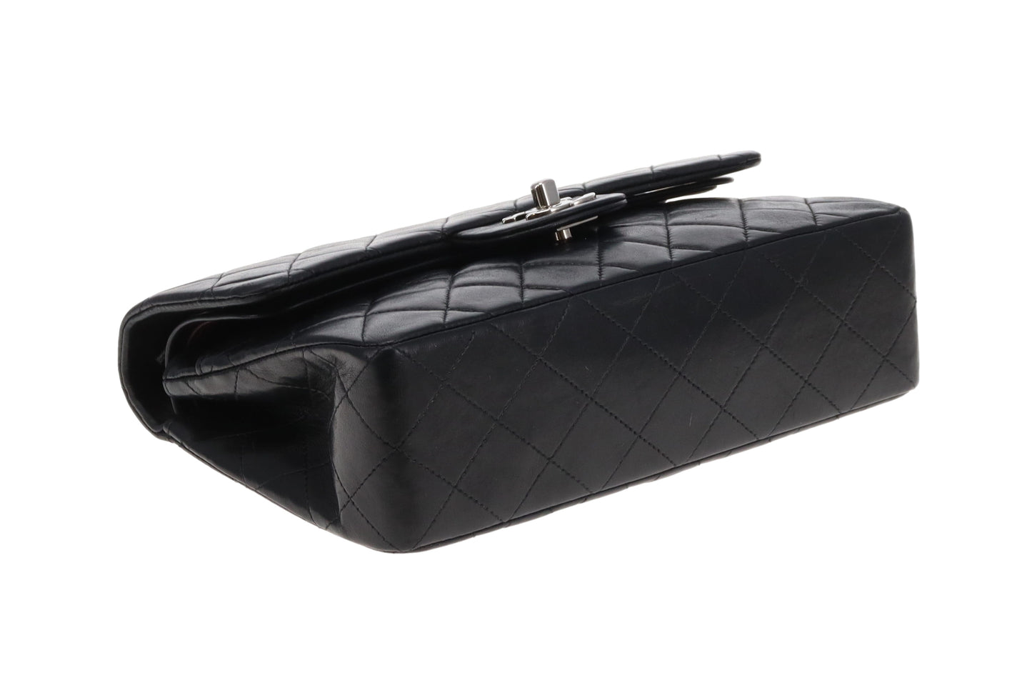 Chanel Classic Double Flap Small Black Lambskin SHW 2000/02
