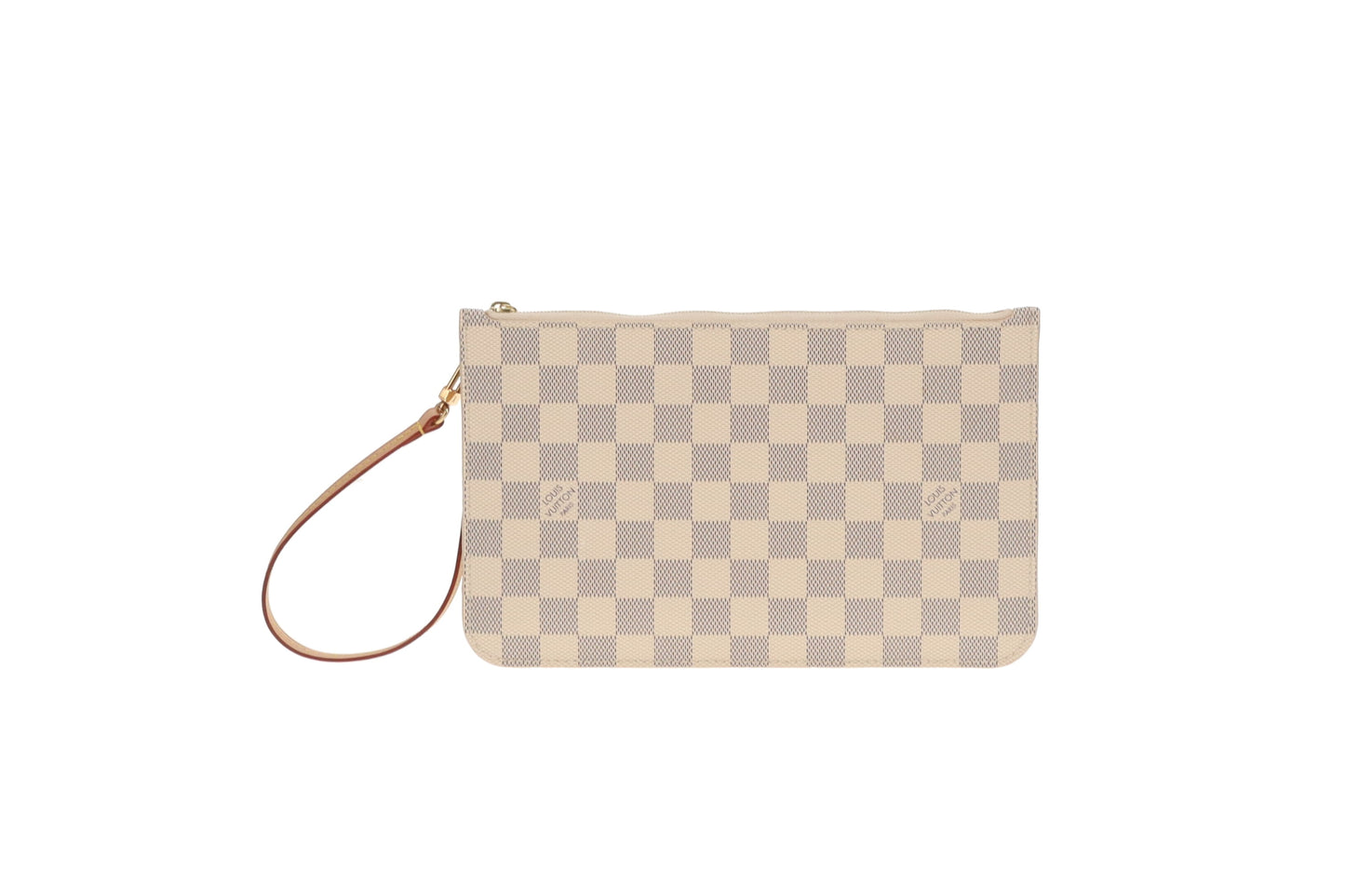 Louis Vuitton Neverfull Pochette Damier Azur MS3199 - 2019