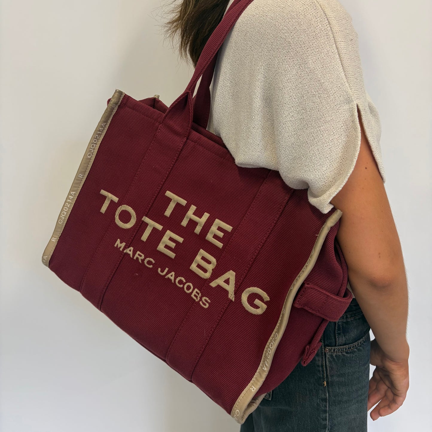 Marc Jacobs The Tote Bag Large Burgundy