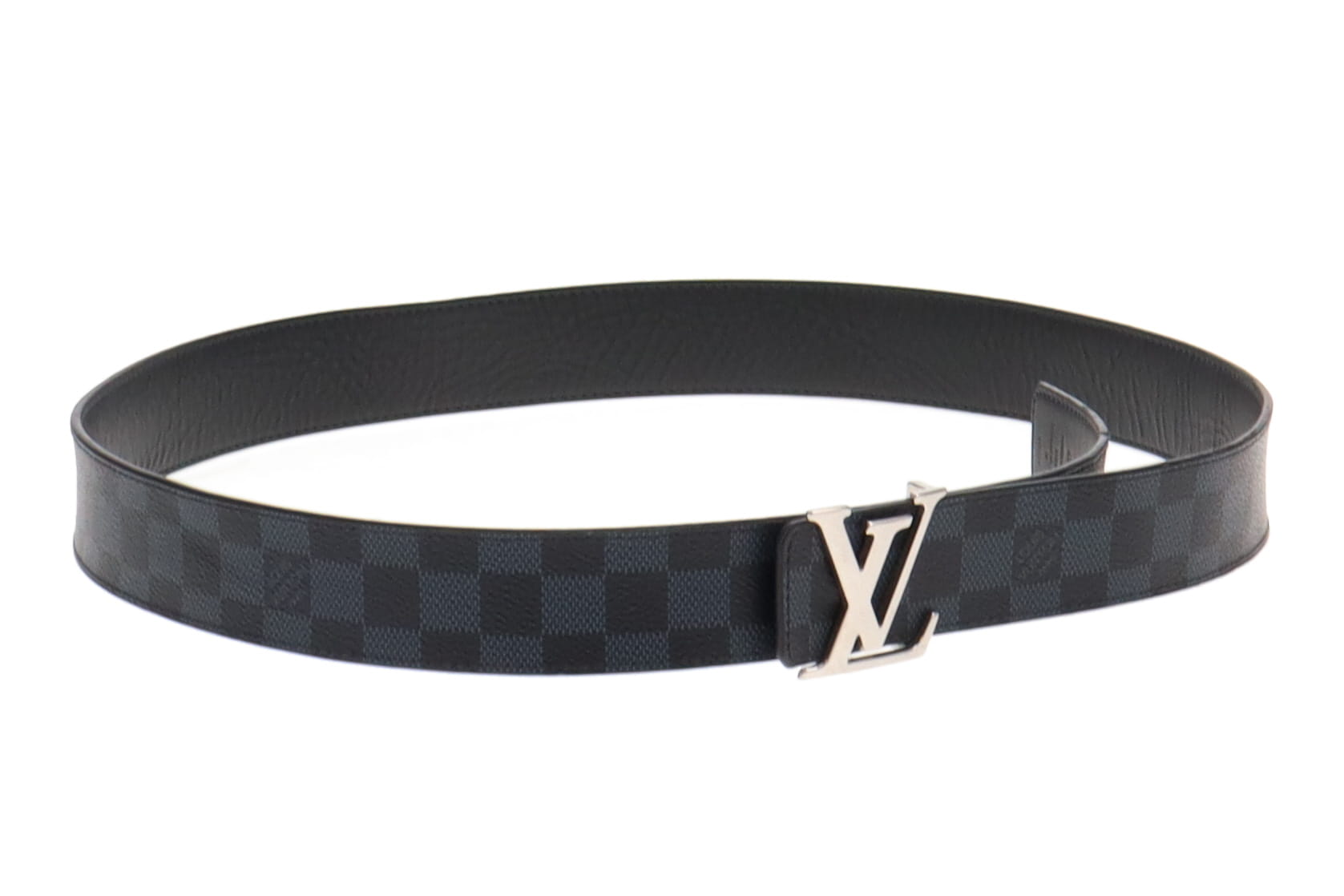 Louis Vuitton Damier Cobalt Initiales Belt 110 44