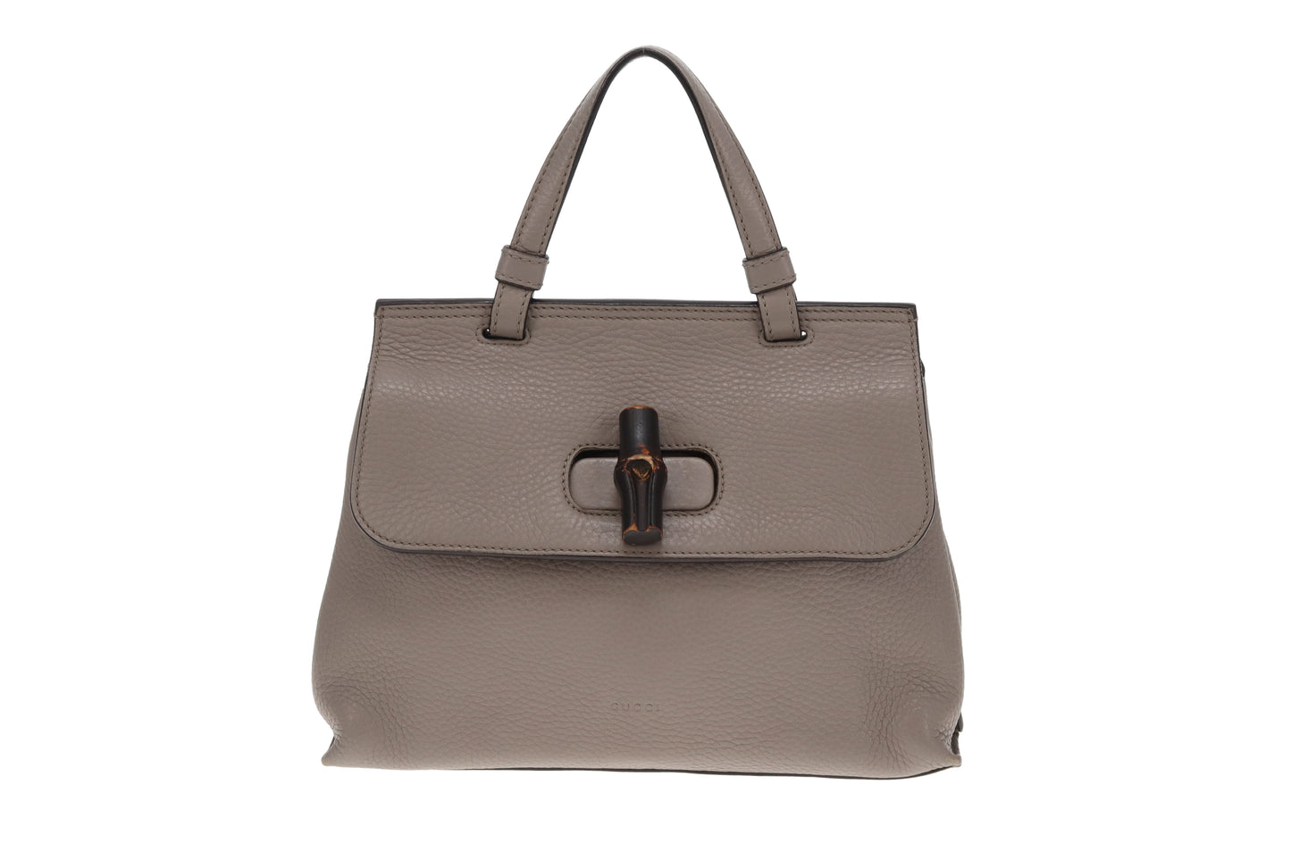 Gucci Daily Bamboo TH Shoulder Bag Grey