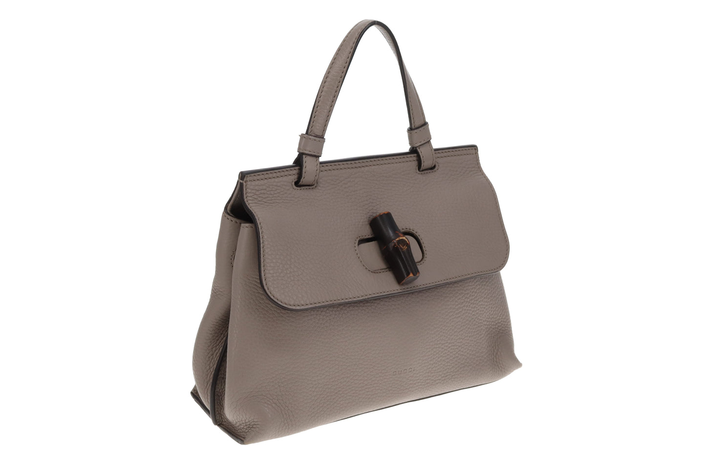 Gucci Daily Bamboo TH Shoulder Bag Grey