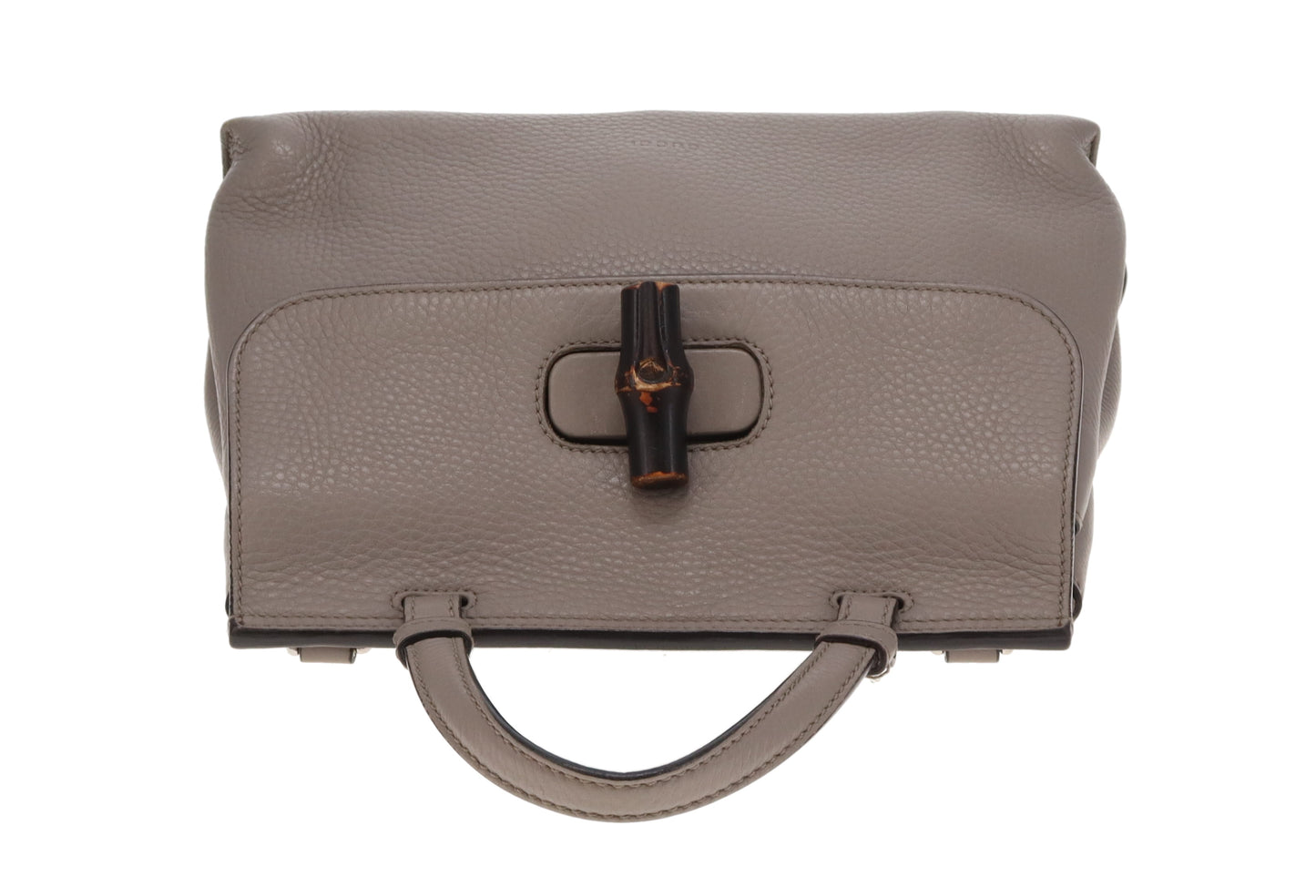 Gucci Daily Bamboo TH Shoulder Bag Grey