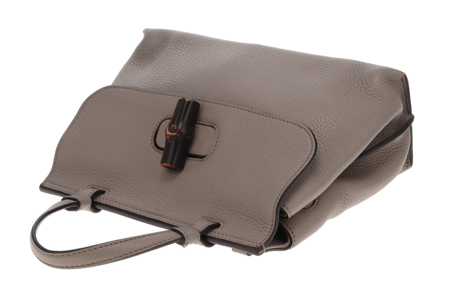 Gucci Daily Bamboo TH Shoulder Bag Grey