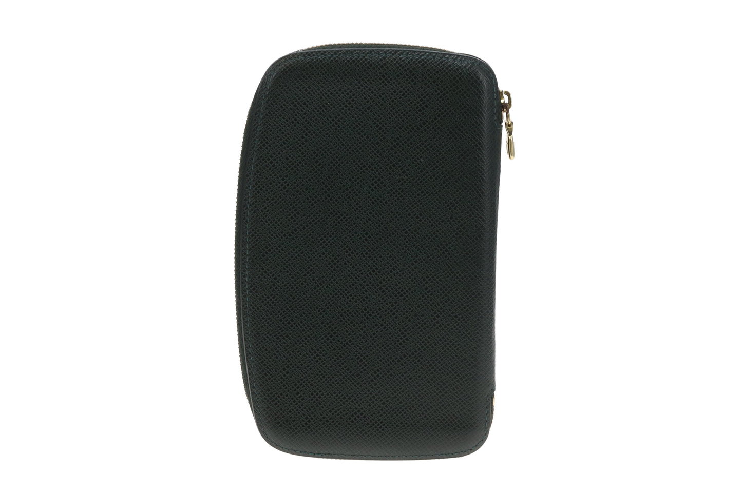 Louis Vuitton Taiga Wallet In Borneo Green