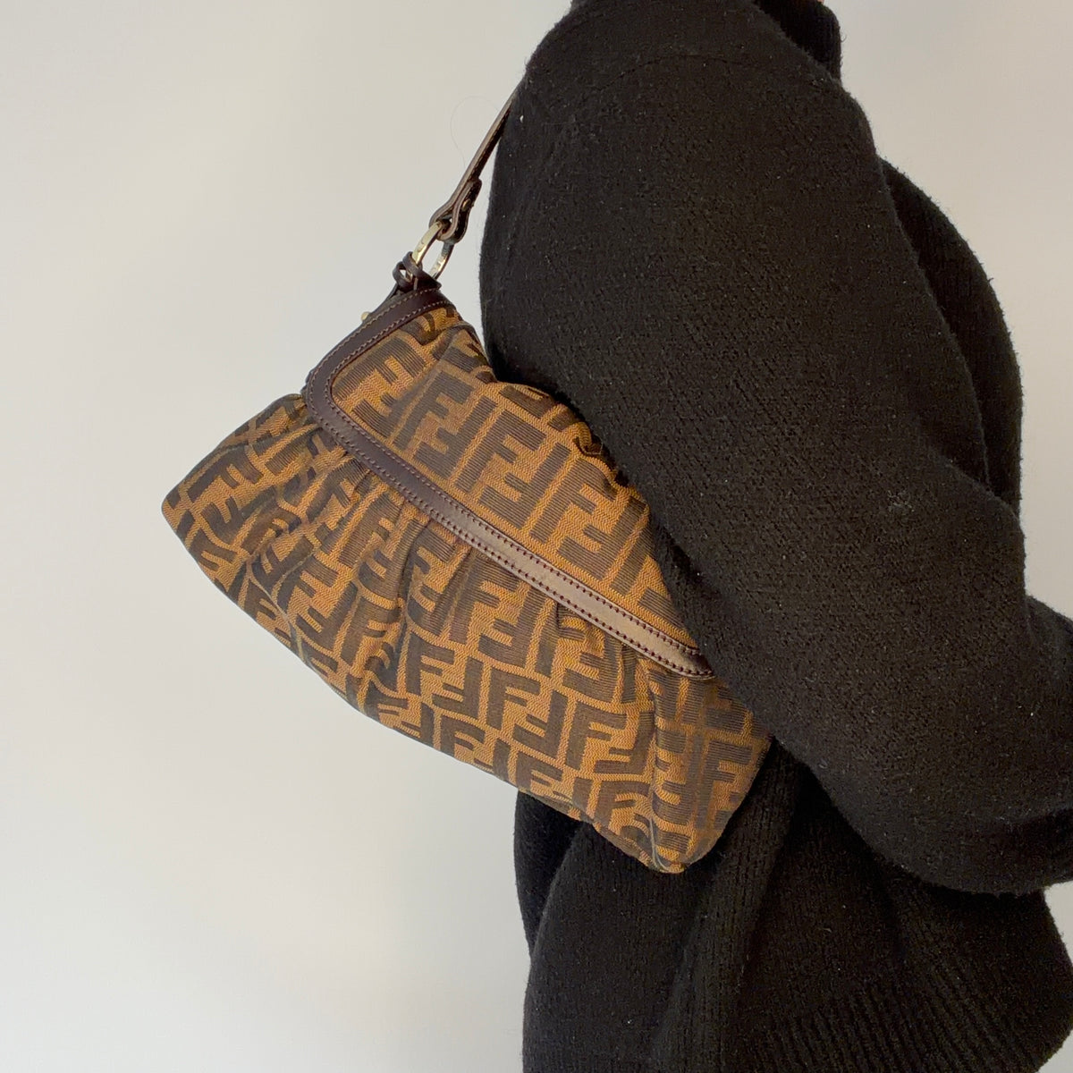 Fendi Chef Zucca Print Vintage