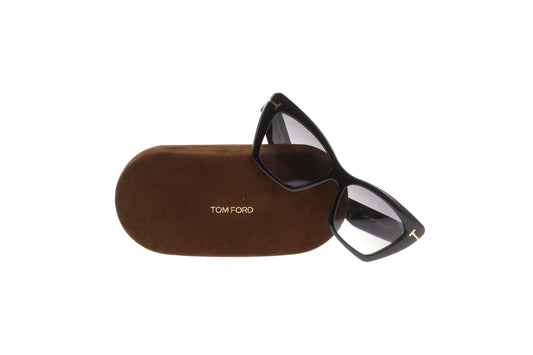 Tom Ford Sunglasses Wyatt Cat Eye Black