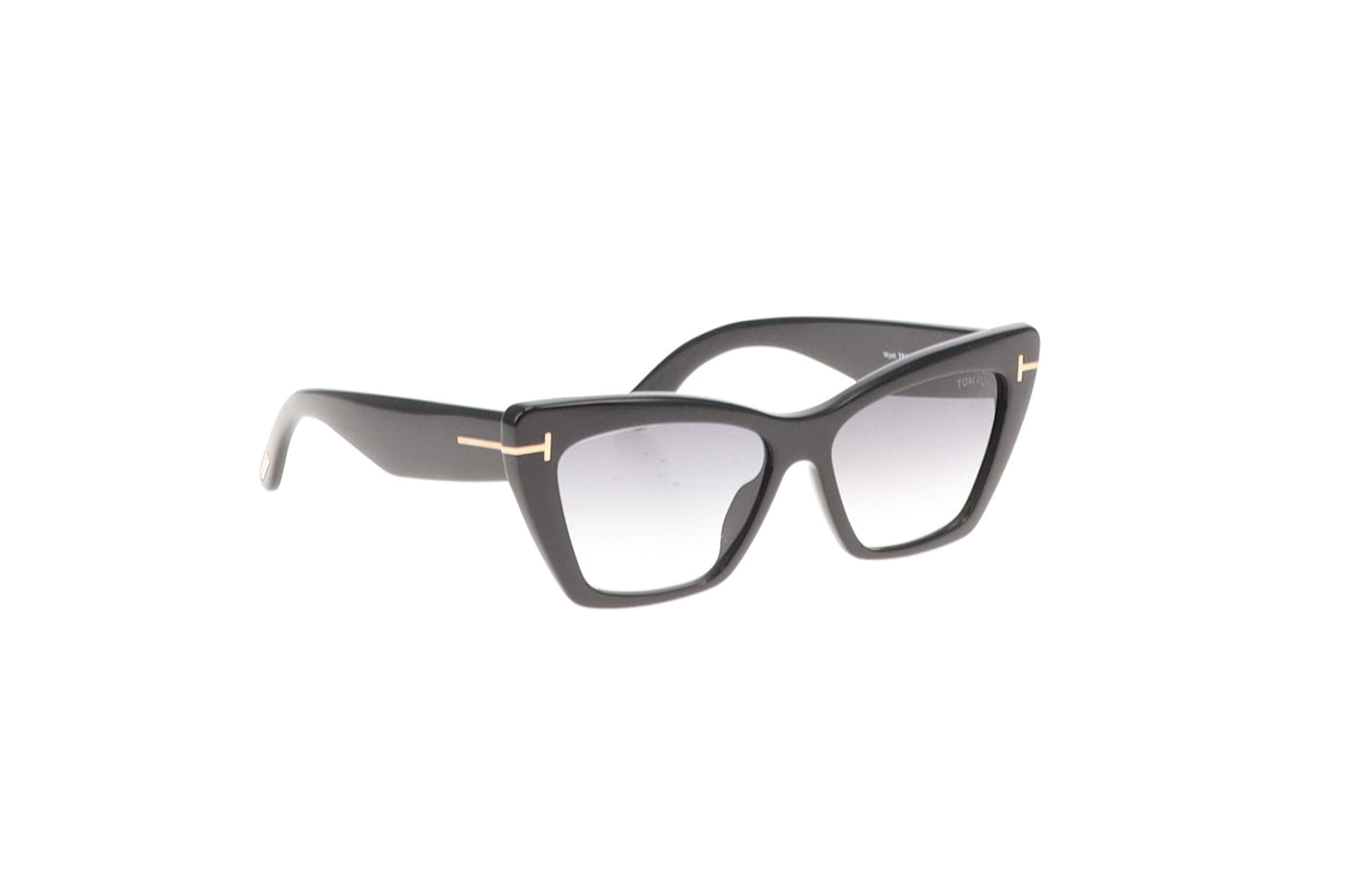 Tom Ford Sunglasses Wyatt Cat Eye Black