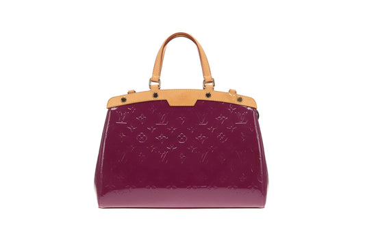 Louis Vuitton MM Brea  Vernis Amethyst