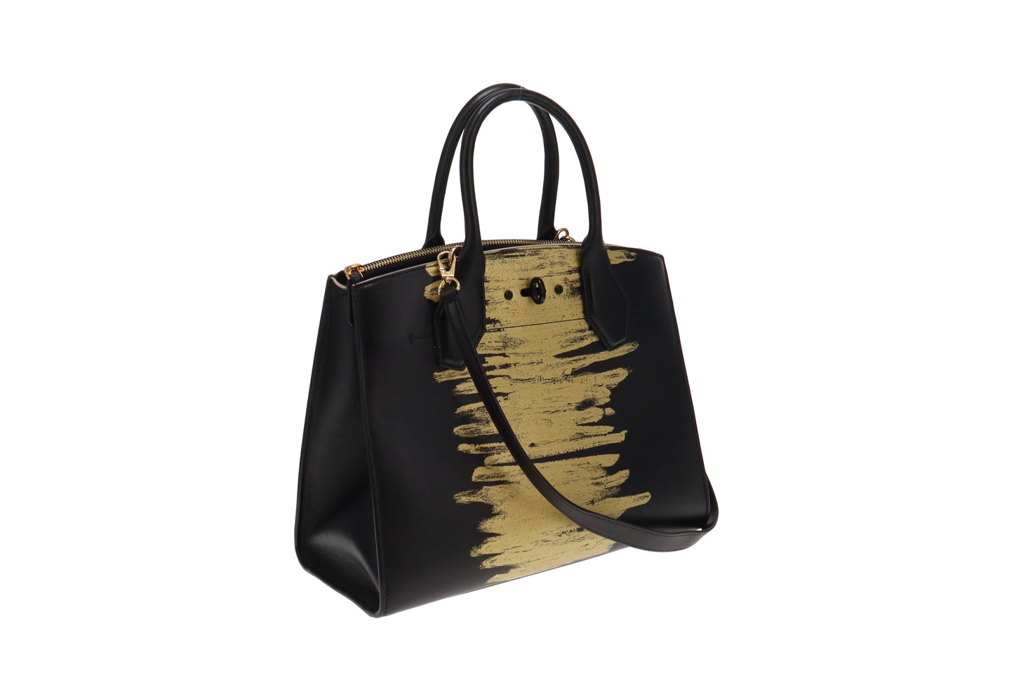 Louis Vuitton Limited Edition City Steamer In Golden Light Print MM