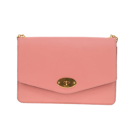 Mulberry Darley Medium Petal Pink GHW