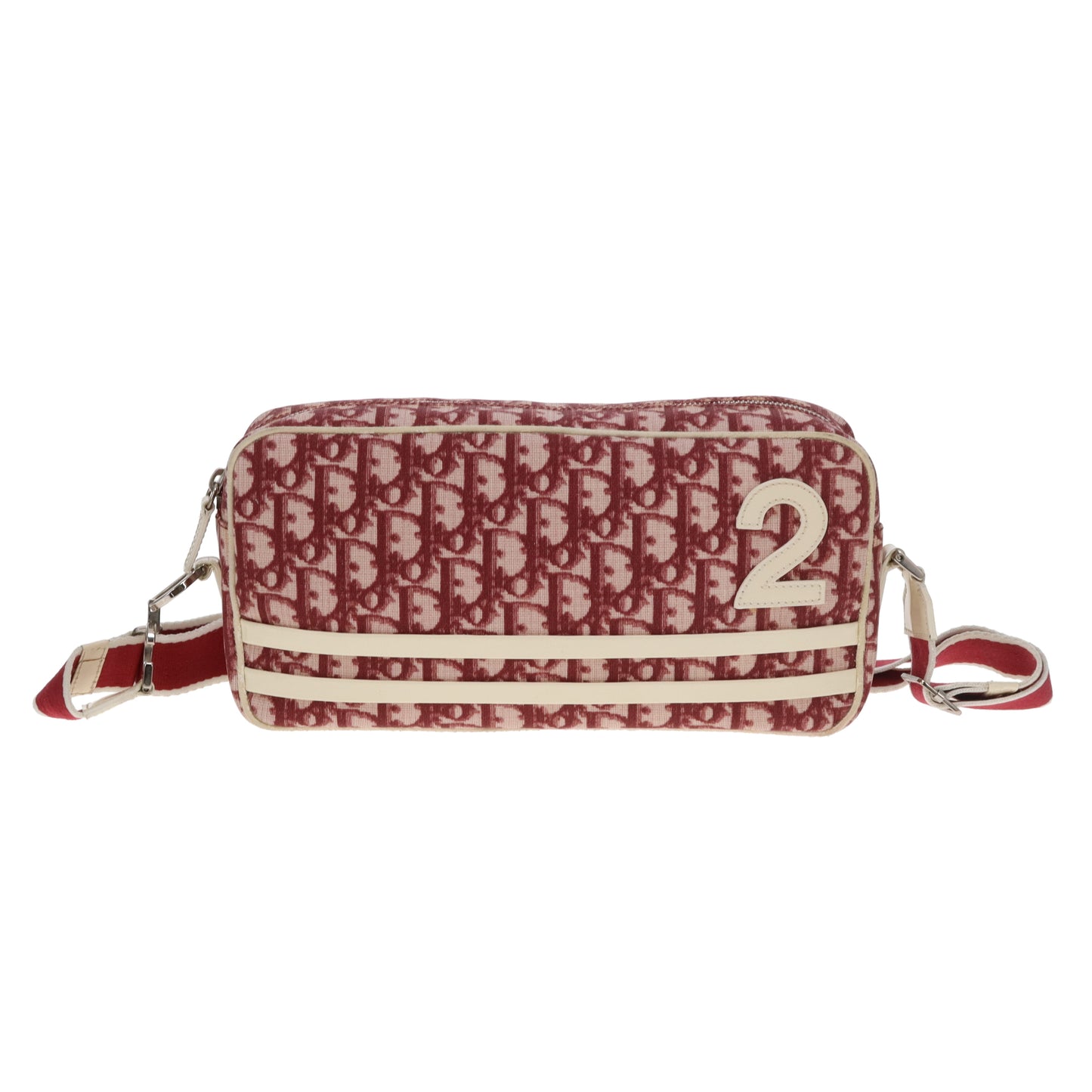 Dior Trotter Bag Diorissimo Burgundy 2002
