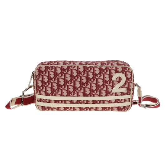 Dior Trotter Bag Diorissimo Burgundy 2002