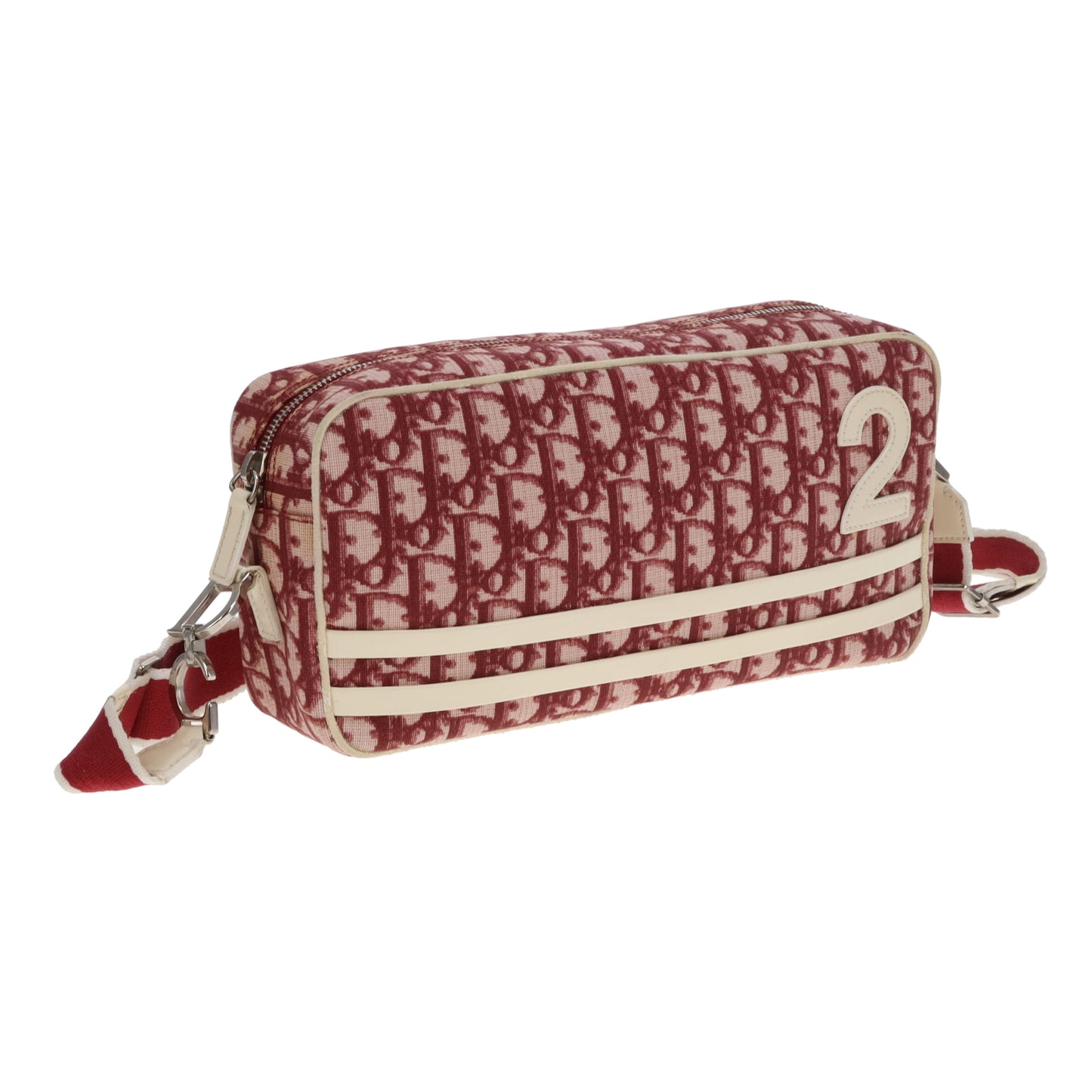 Dior Trotter Bag Diorissimo Burgundy 2002