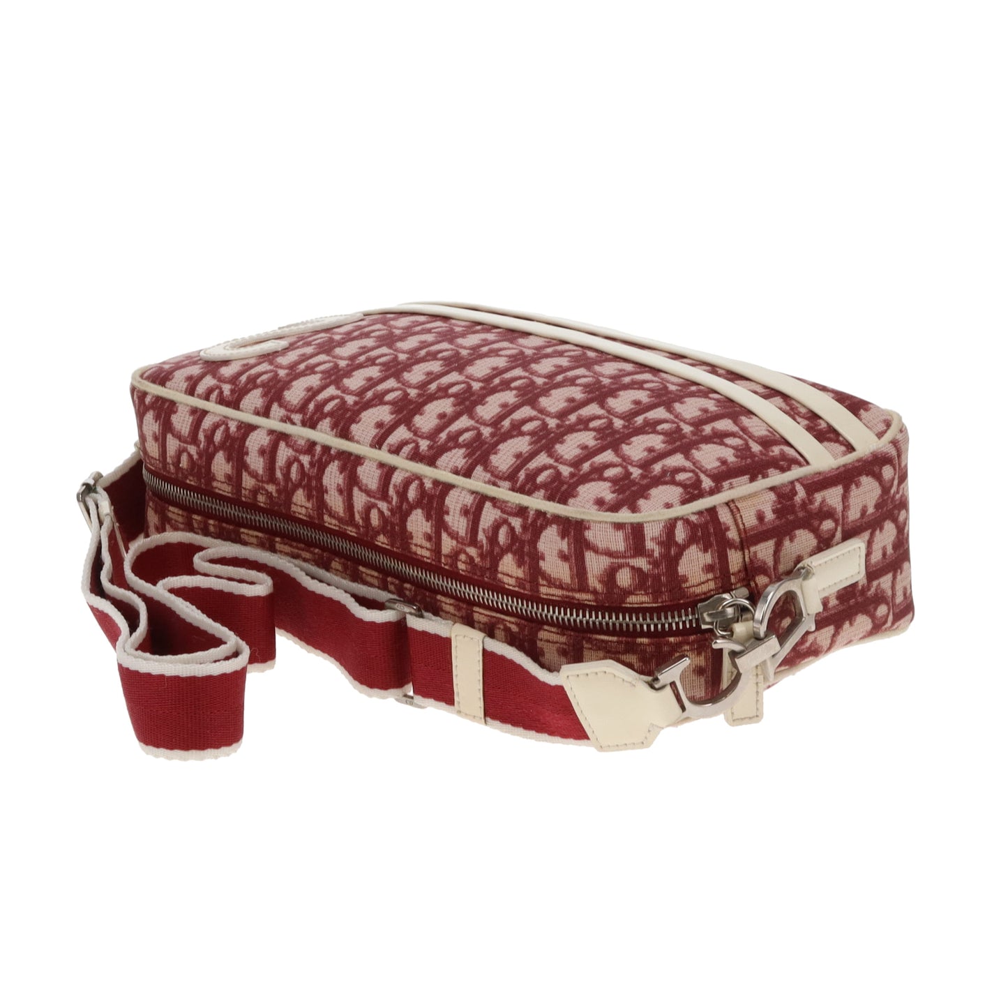 Dior Trotter Bag Diorissimo Burgundy 2002