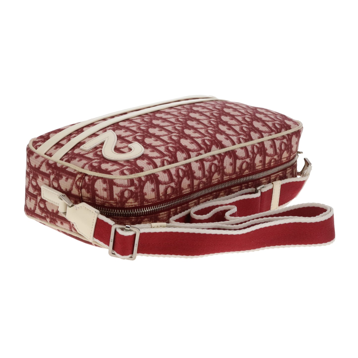 Dior Trotter Bag Diorissimo Burgundy 2002