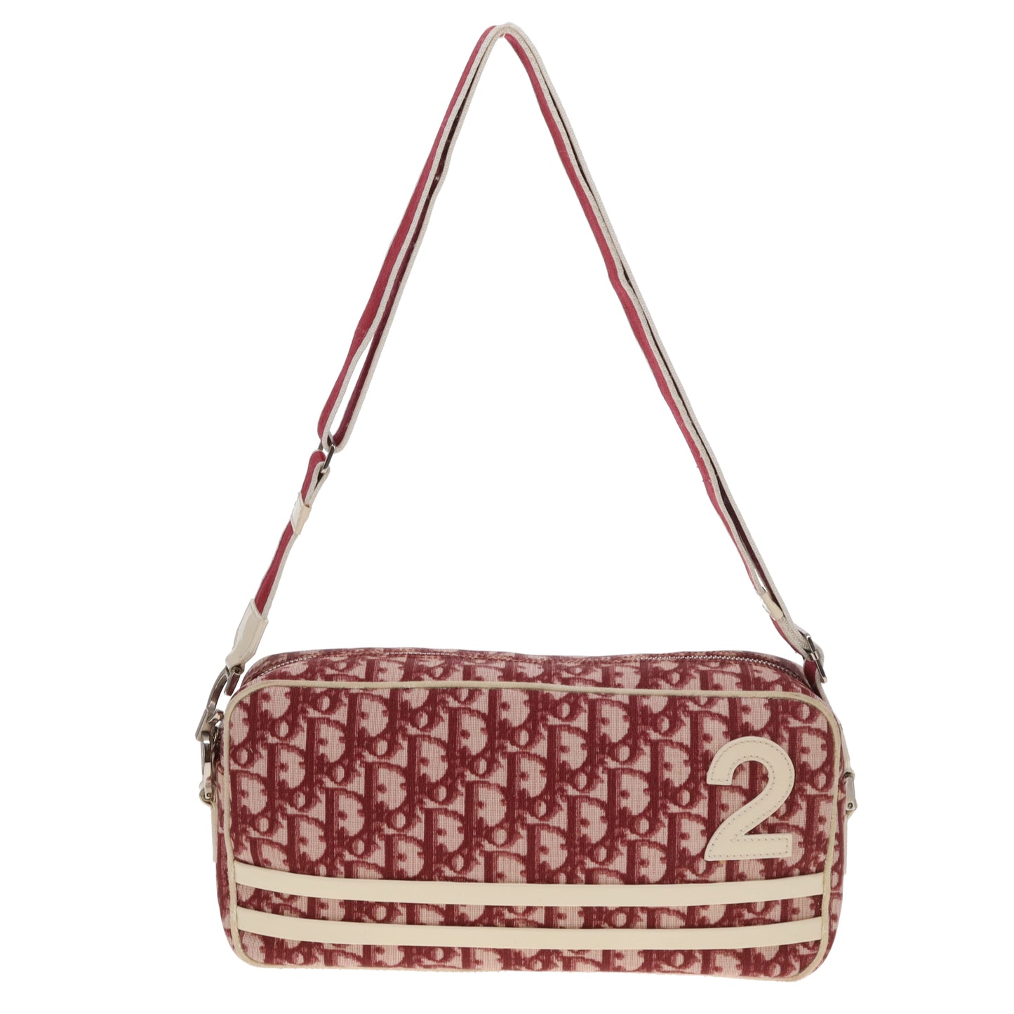 Dior Trotter Bag Diorissimo Burgundy 2002