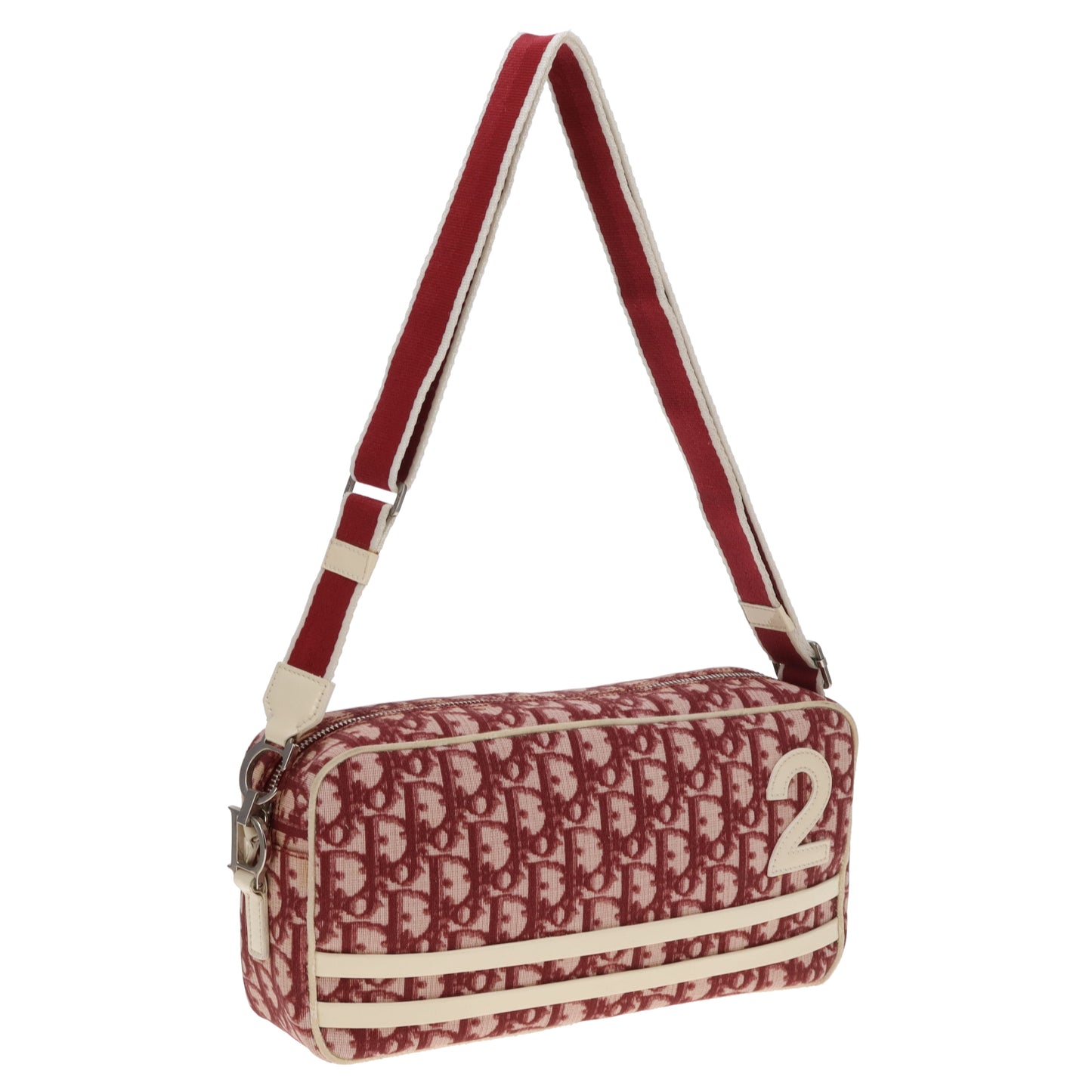 Dior Trotter Bag Diorissimo Burgundy 2002