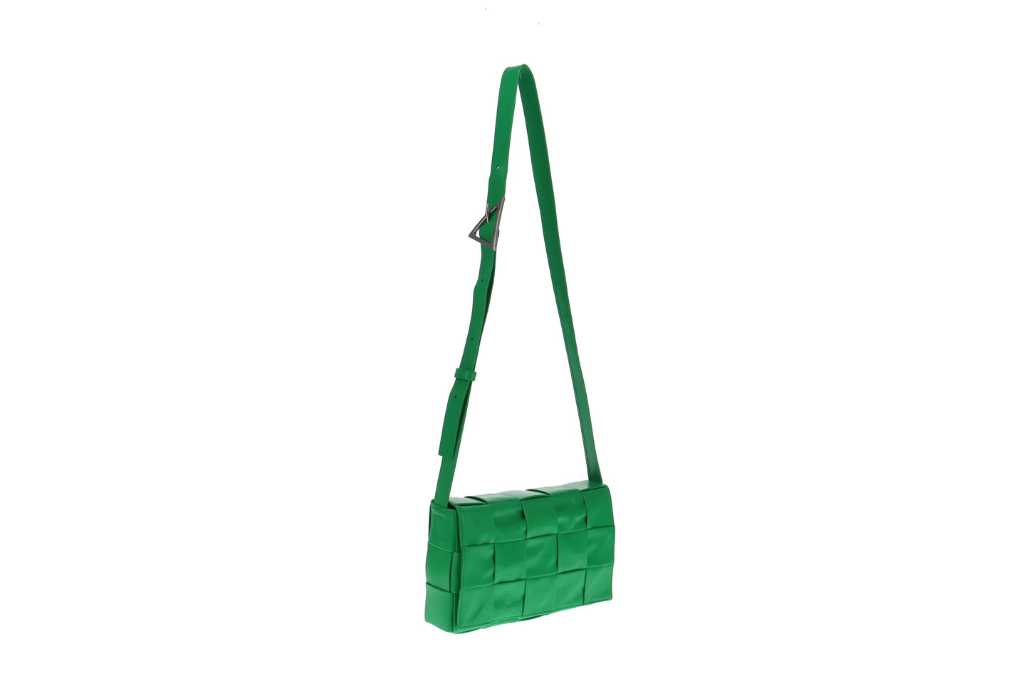 Bottega Veneta Parakeet Intreccio Small Cassette Crossbody